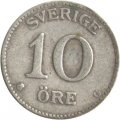 Швеция 10 эре 1929 год