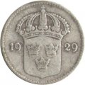 Швеция 10 эре 1929 год