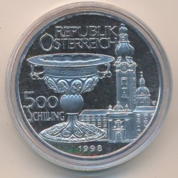 Австрия 500 шиллингов 1998 год