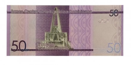 Доминикана 50 песо 2015 года - UNC