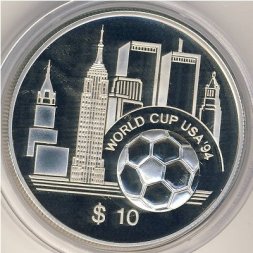 Восточные Карибы 10 долларов 1994 год