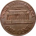 США 1 цент 1972 год - Авраам Линкольн (без отметки МД)