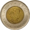 Канада 2 доллара 2015 год - Джон Макдональд