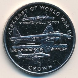 Остров Мэн 1 крона 1995 год