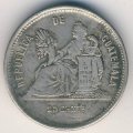 Гватемала 25 сентаво 1889 год