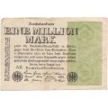 Германия (Веймарская Республика) 1000000 марок (1 миллион) 1923 год - VF