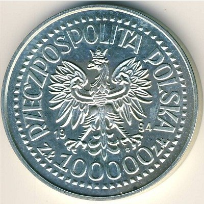 Польша 100000 злотых 1994 год