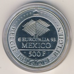 Бельгия 500 франков 1993 год