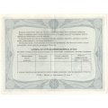 Сертификат акций на 1000 рублей 1994 год АО &quot;ТЕЛЕМАРКЕТ-инвест&quot; - XF