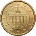 Германия 20 евроцентов 2011 год (G)