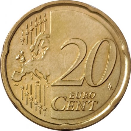 Германия 20 евроцентов 2011 год (G)