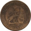 Испания 10 сентимо 1870 год
