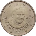 Ватикан 50 евроцентов 2013 год - Папа Бенедикт XVI