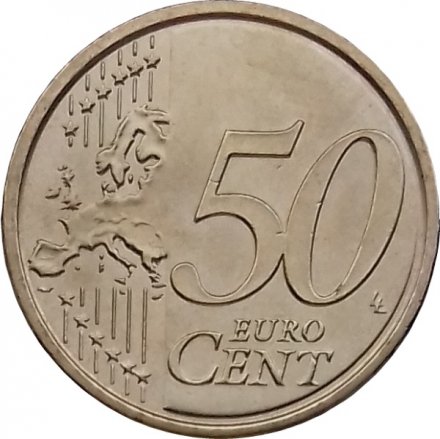 Ватикан 50 евроцентов 2013 год - Папа Бенедикт XVI