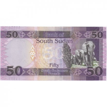 Южный Судан 50 фунтов 2016 год - UNC