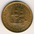 ЮАР 1/2 пенни 1955 год