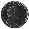 Остров Мэн 1 крона 2015 год - Селкирк рекс (Медь-Никель)