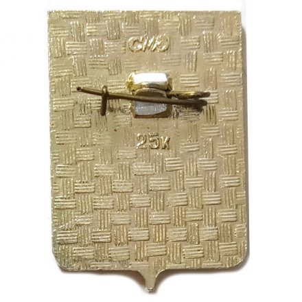 Значок Сычевка. Герб. Смоленская серия (тип 3)