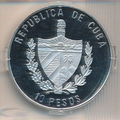 Куба 10 песо 2006 год