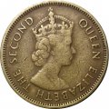 Гонконг 10 центов 1963 год (отметка монетного двора &quot;KN&quot;)