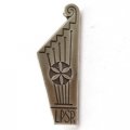 Значок-иголка Латвийская ССР. LPSR. Арфа