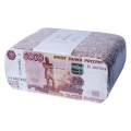 Подарочный блок 5 Миллионов рублей - Настоящие порезанные деньги