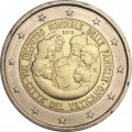 Ватикан 2 евро 2015 год - VIII Всемирная встреча семей в Филадельфии