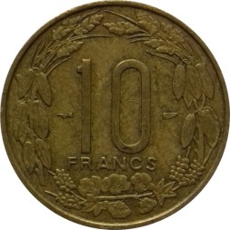 Французская Экваториальная Африка 10 франков 1958 год