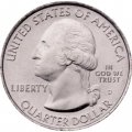 США 25 центов 2010 год - Йеллоустонский национальный парк (D)