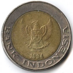 Индонезия 1000 рупий 1994 год