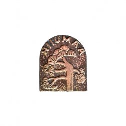 Значок Эстония. Хийумаа (Hiiumaa). Дерево