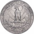 США 25 центов (1/4 доллара) 1990 год - Джордж Вашингтон (D)