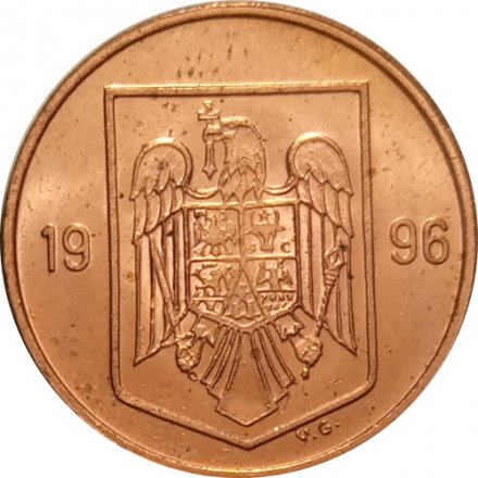 Румыния 1 лей 1996 год