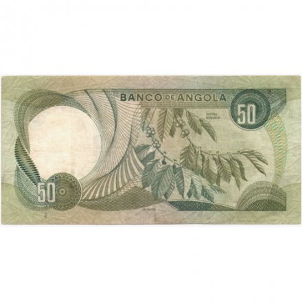 Ангола 50 эскудо 1972 год - F 