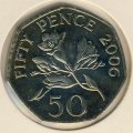 Гернси 50 пенсов 2006 год