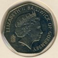 Гернси 50 пенсов 2006 год