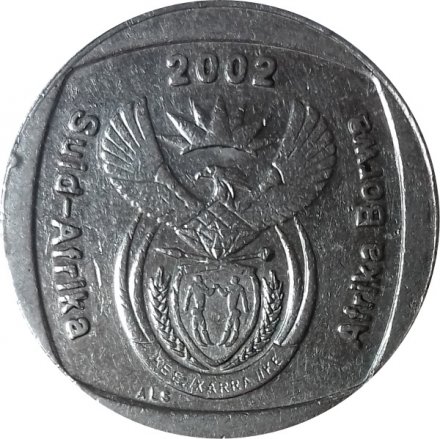 ЮАР 1 рэнд 2002 год
