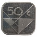 Аруба 50 центов 2016 год - Отметка «Звезда и парус»