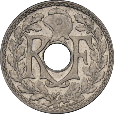 Франция 10 сантимов 1937 год