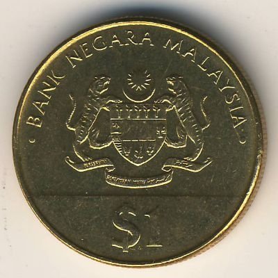 Малайзия 1 ринггит 1987 год