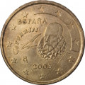 Испания 10 евроцентов 2003 год