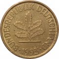 ФРГ 5 пфеннигов 1993 год (F)