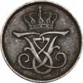 Дания 1 эре 1907 год - Король Фредерик VIII