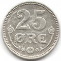 Дания 25 эре 1919 год