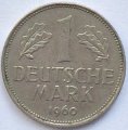 ФРГ 1 марка 1960 год (J)