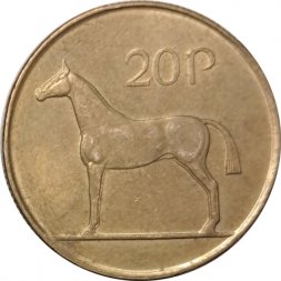 Ирландия 20 пенсов 1996 год