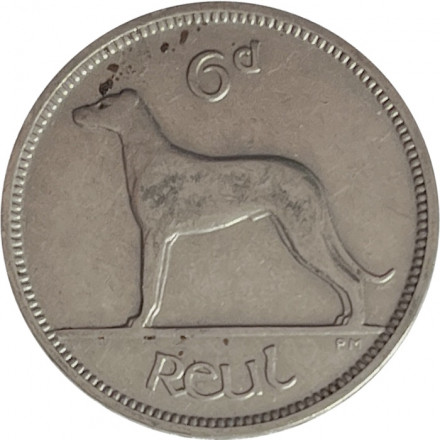 Ирландия 6 пенсов 1928 год