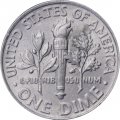 США 1 дайм (10 центов) 2013 год - Франклин Рузвельт (P)