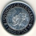 Испания 1000 песет 1989 год
