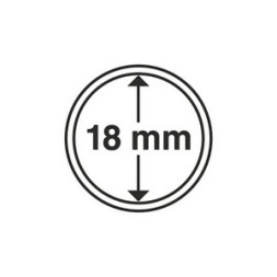 Капсула для хранения монет диаметром 18 мм (Германия)
